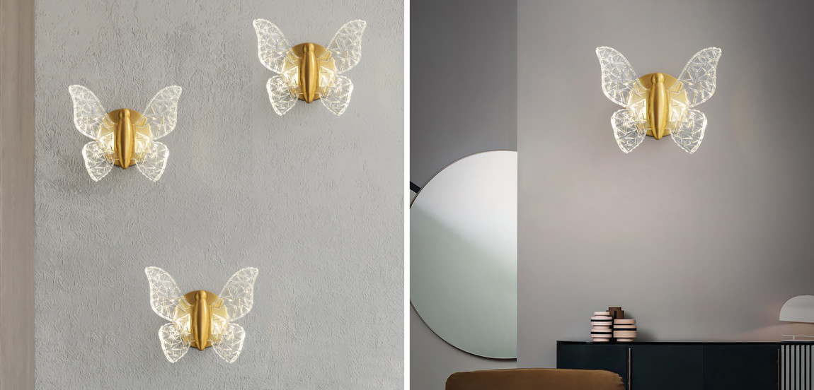 Бра Butterfly Wall Lamp Н