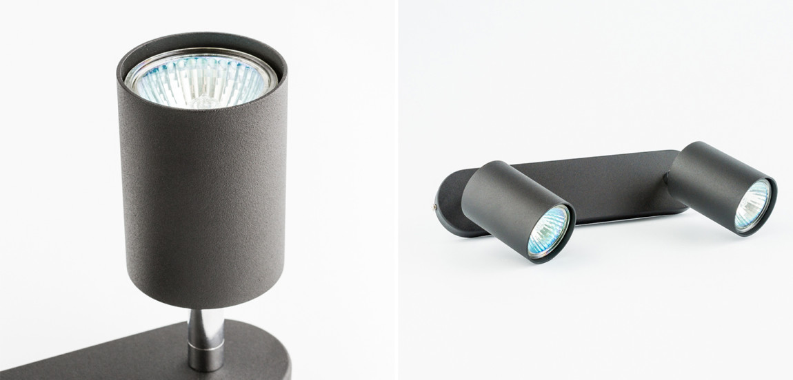 Бра Celis Spot Wall Lamp Duo black