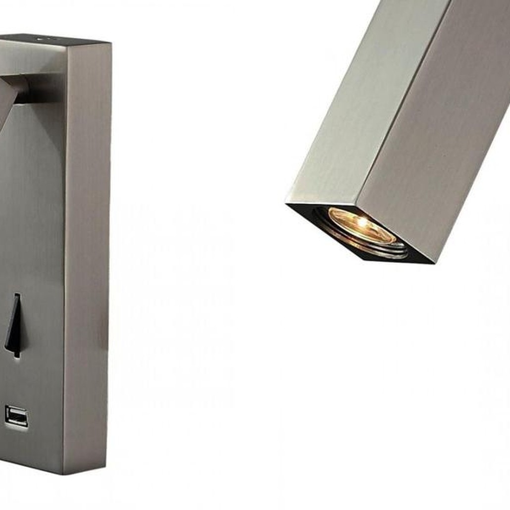 Бра Chelsom WALL LED DOCK Silver USB