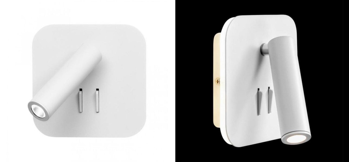 Бра Chelsom WALL LED DOCK White Square