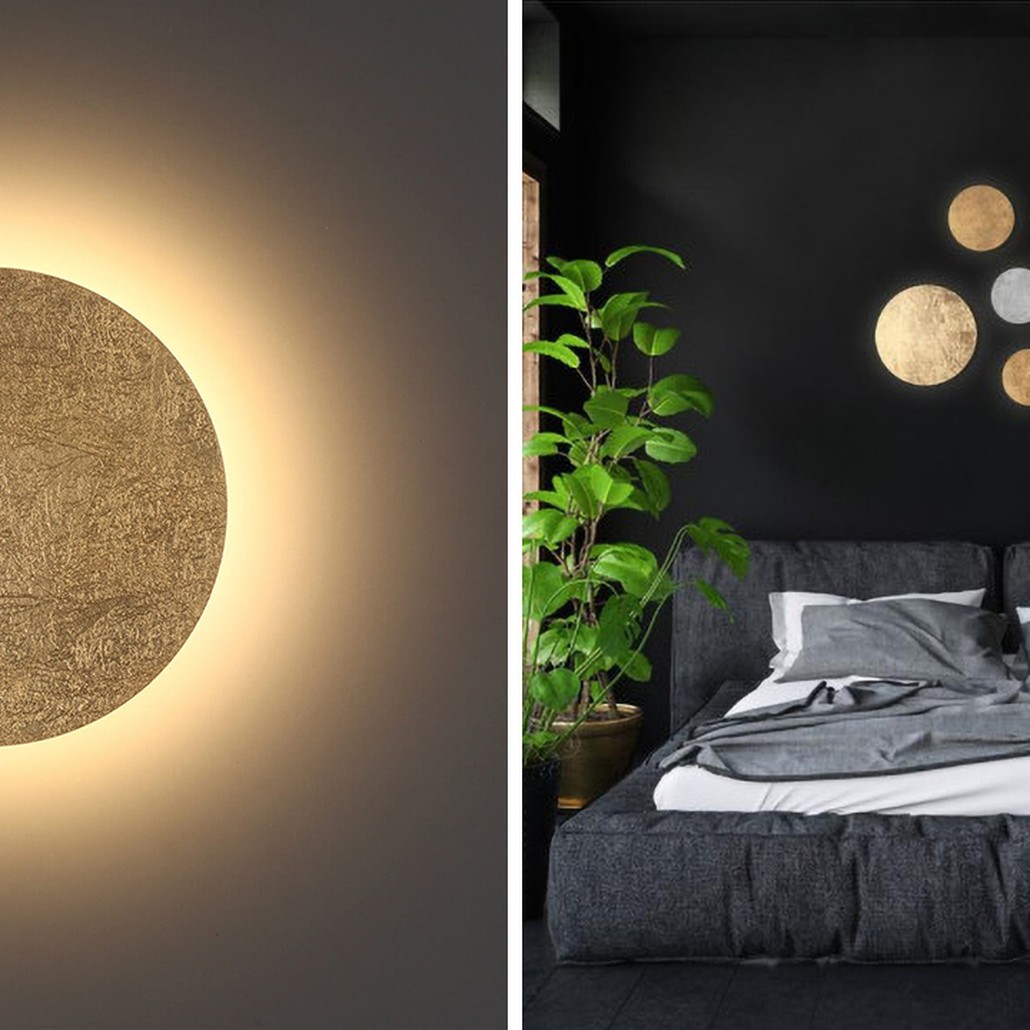 Бра Constable Wall Lamp Gold Moon