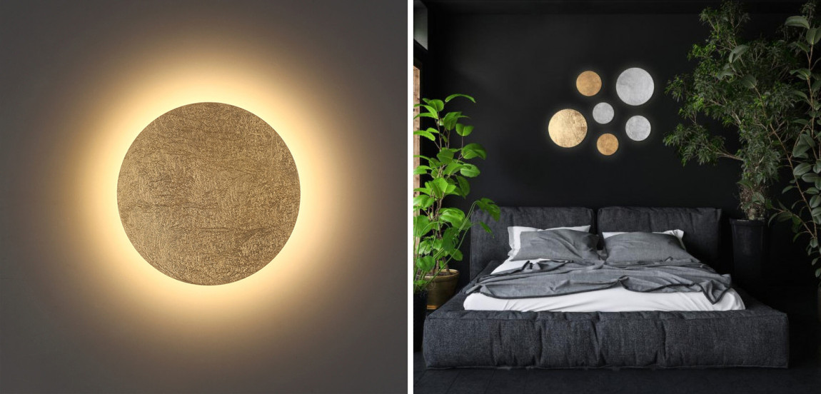 Бра Constable Wall Lamp Gold Moon