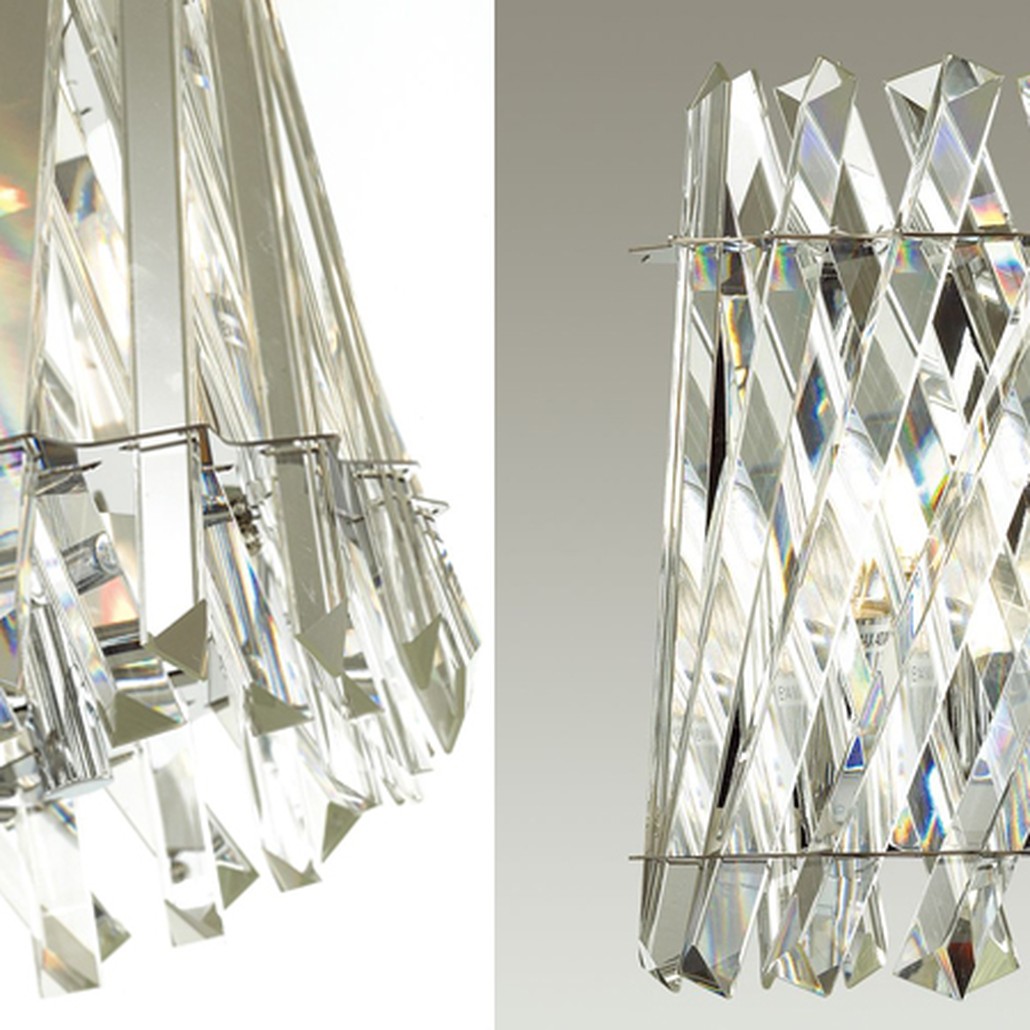 Бра Crystal Crossed Stripes
