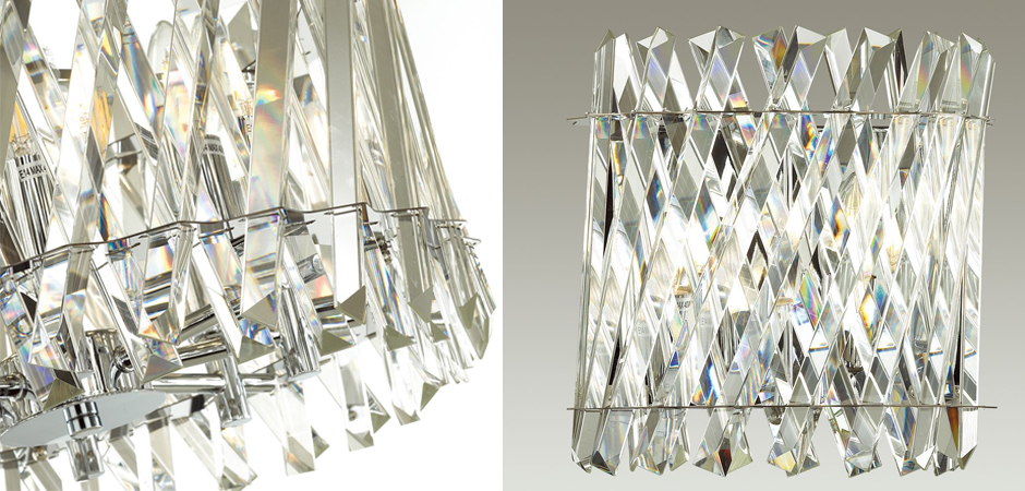Бра Crystal Crossed Stripes