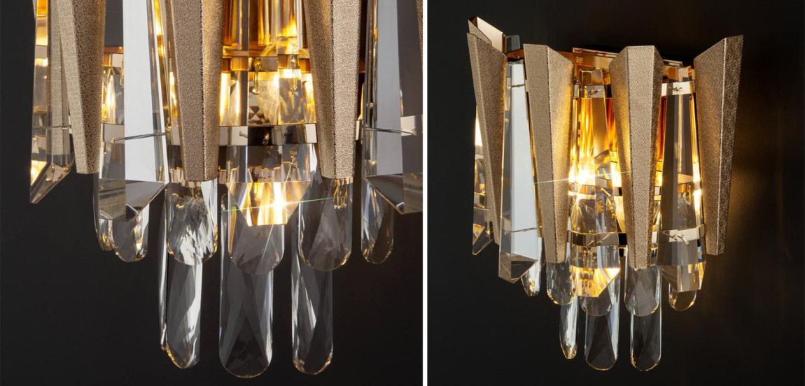Бра Crystal Edge Sconce