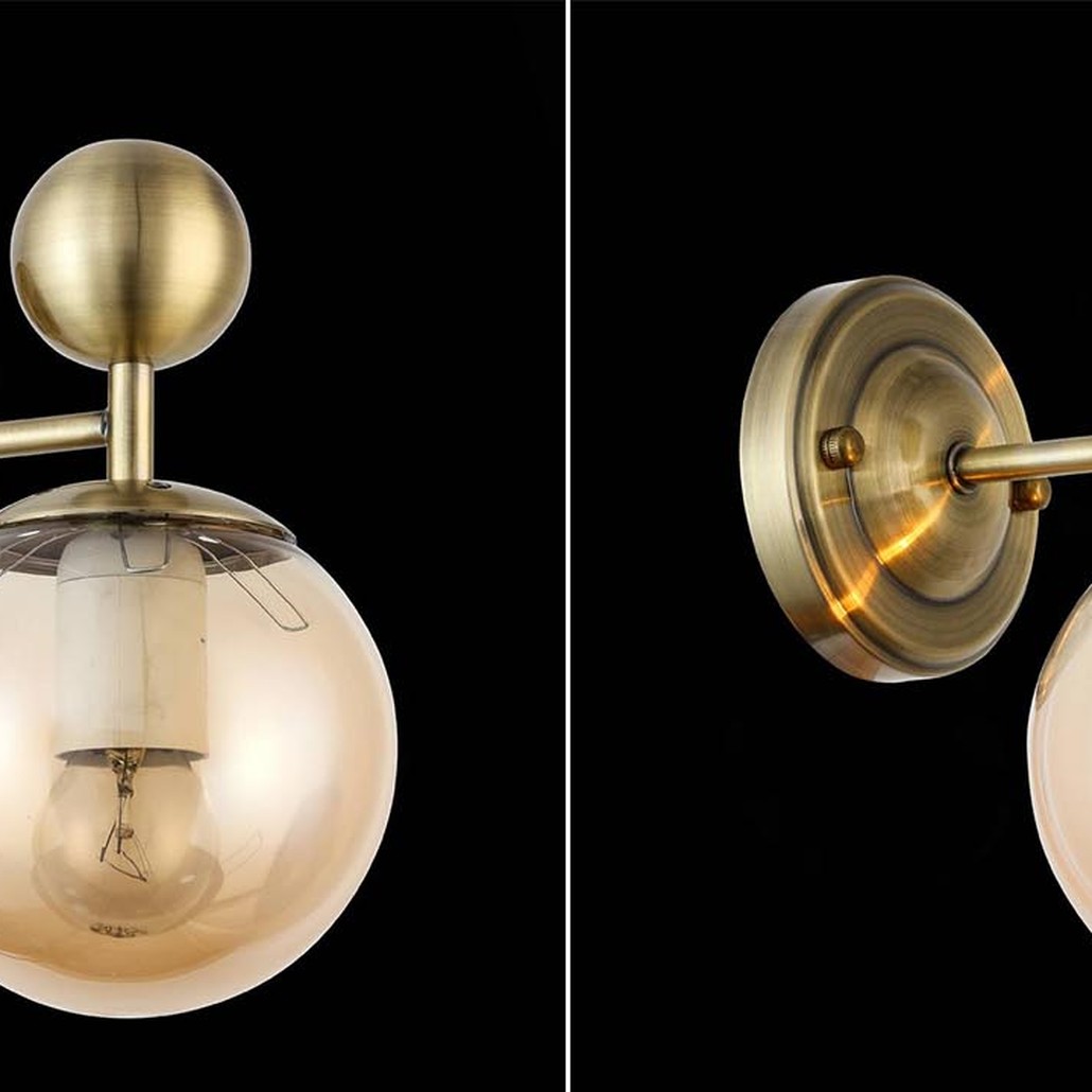 Бра Demian Bronze Wall Lamp