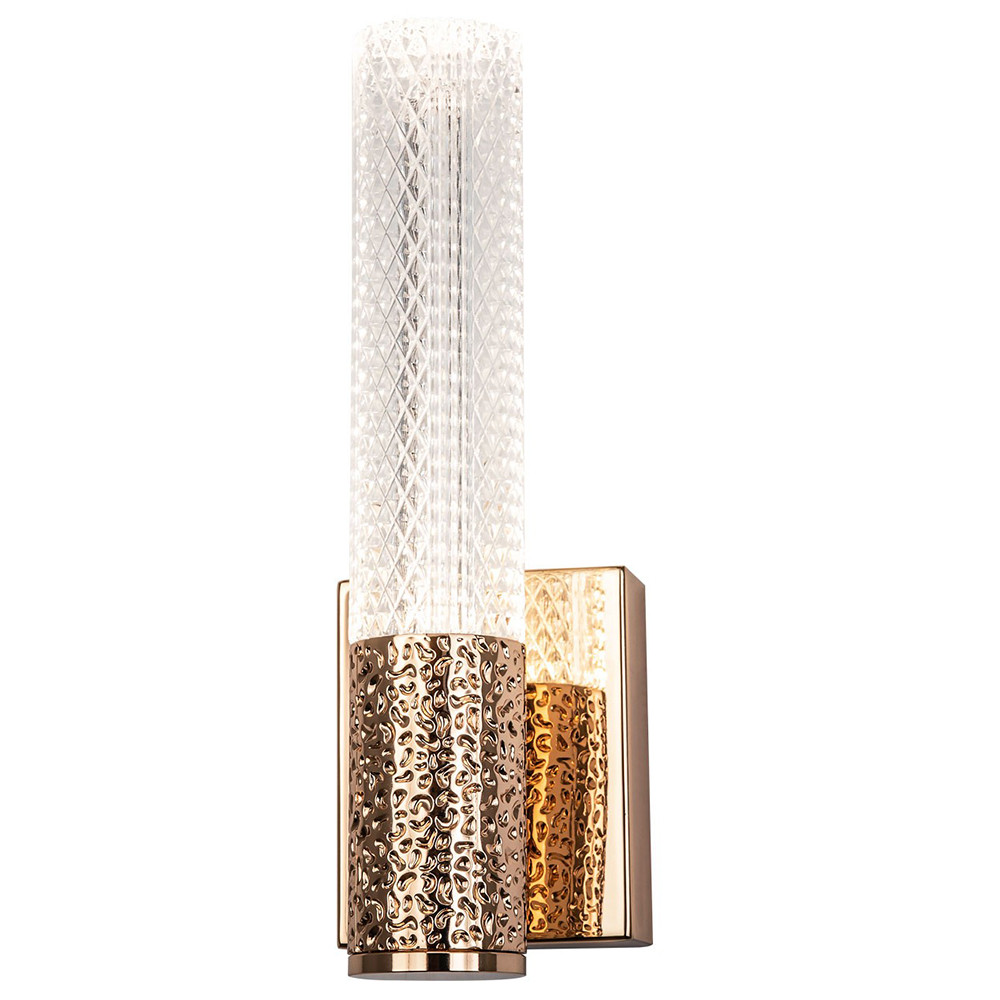 Бра Dew Drops Tube Gold Wall Lamp