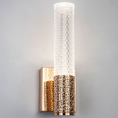 Бра Dew Drops Tube Gold Wall Lamp