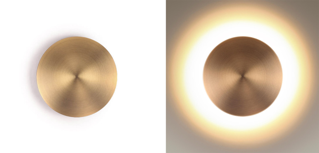 Бра Disco Piatto Bronze Sconce