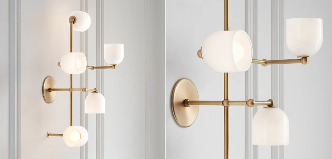Бра Edie Sconce white