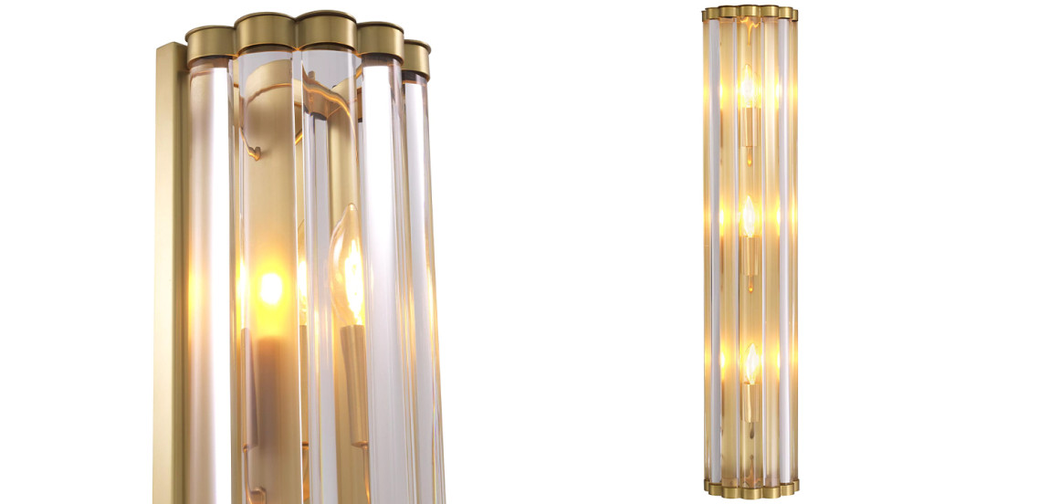 Бра Eichholtz Wall Lamp Amalfi Brass