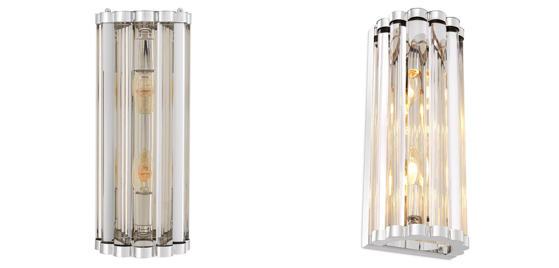 Бра Eichholtz Wall Lamp Amalfi S Nickel