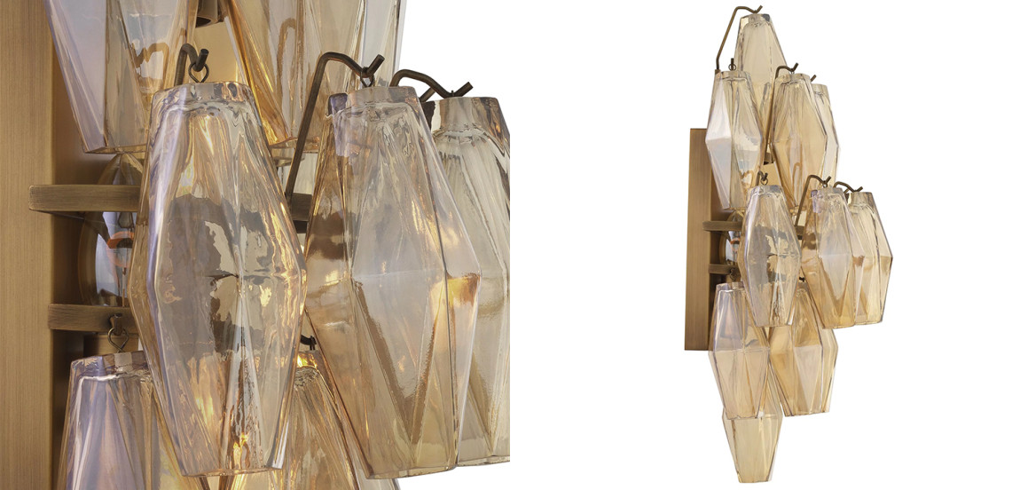 Бра Eichholtz Wall Lamp Benini Amber