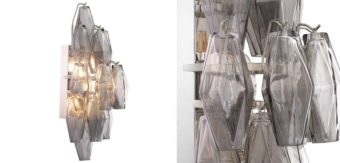 Бра Eichholtz Wall Lamp Benini Smoke