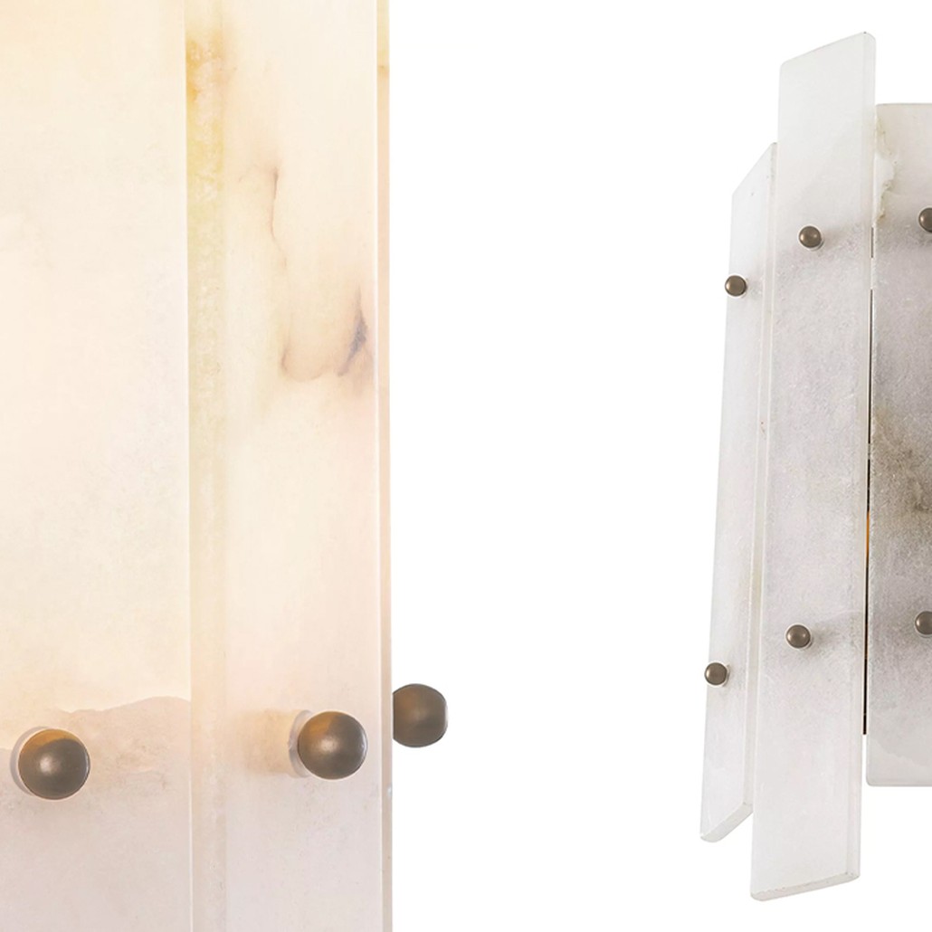 Бра Eichholtz Wall Lamp Caprera Alabaster