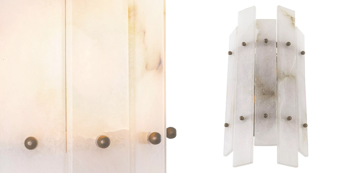 Бра Eichholtz Wall Lamp Caprera Alabaster