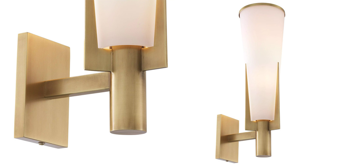 Бра Eichholtz Wall Lamp Dino Brass