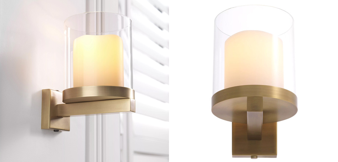 Бра Eichholtz Wall Lamp Donovan Brass