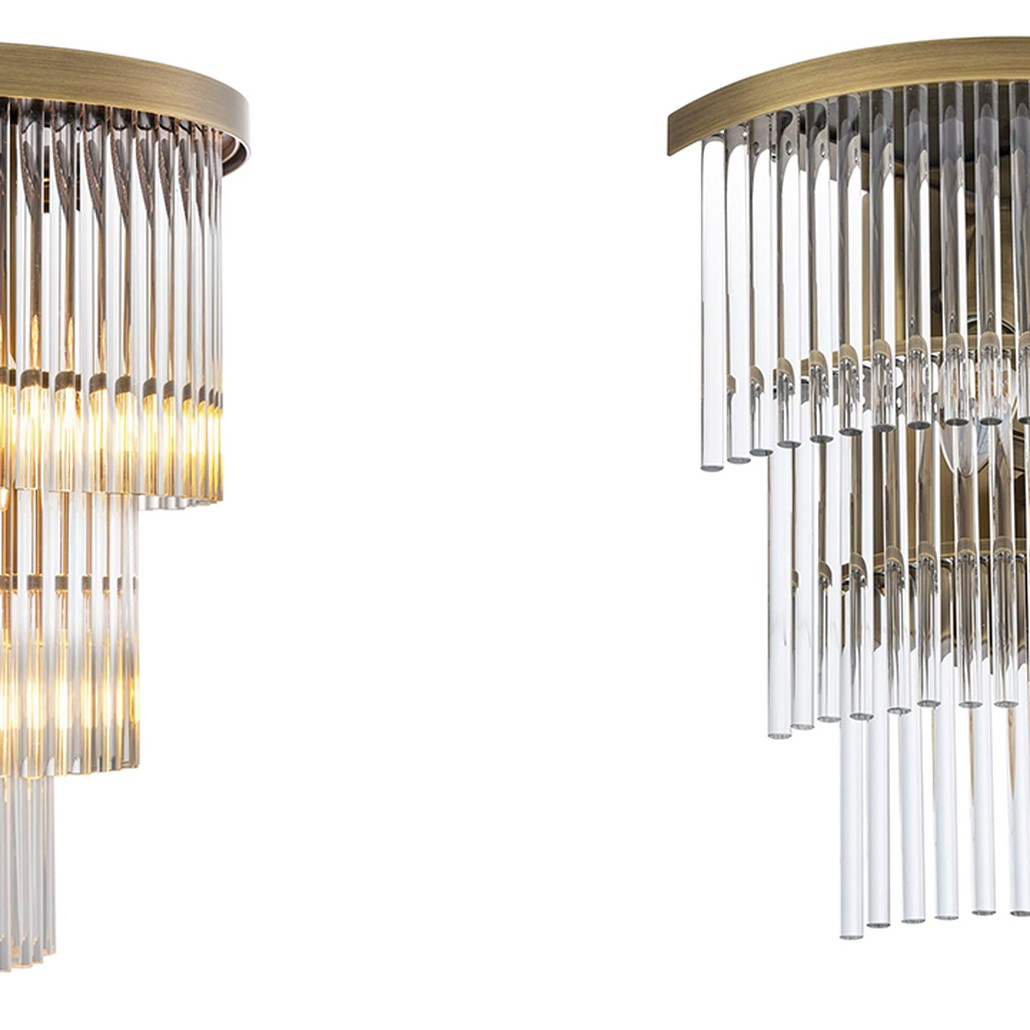 Бра Eichholtz Wall Lamp East Brass