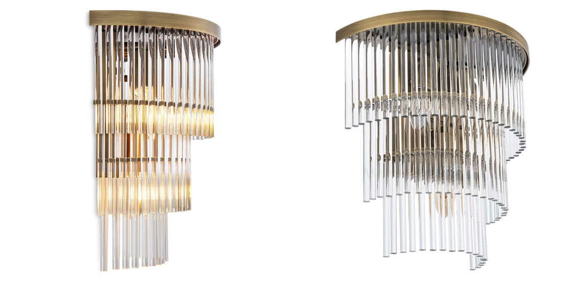 Бра Eichholtz Wall Lamp East Brass