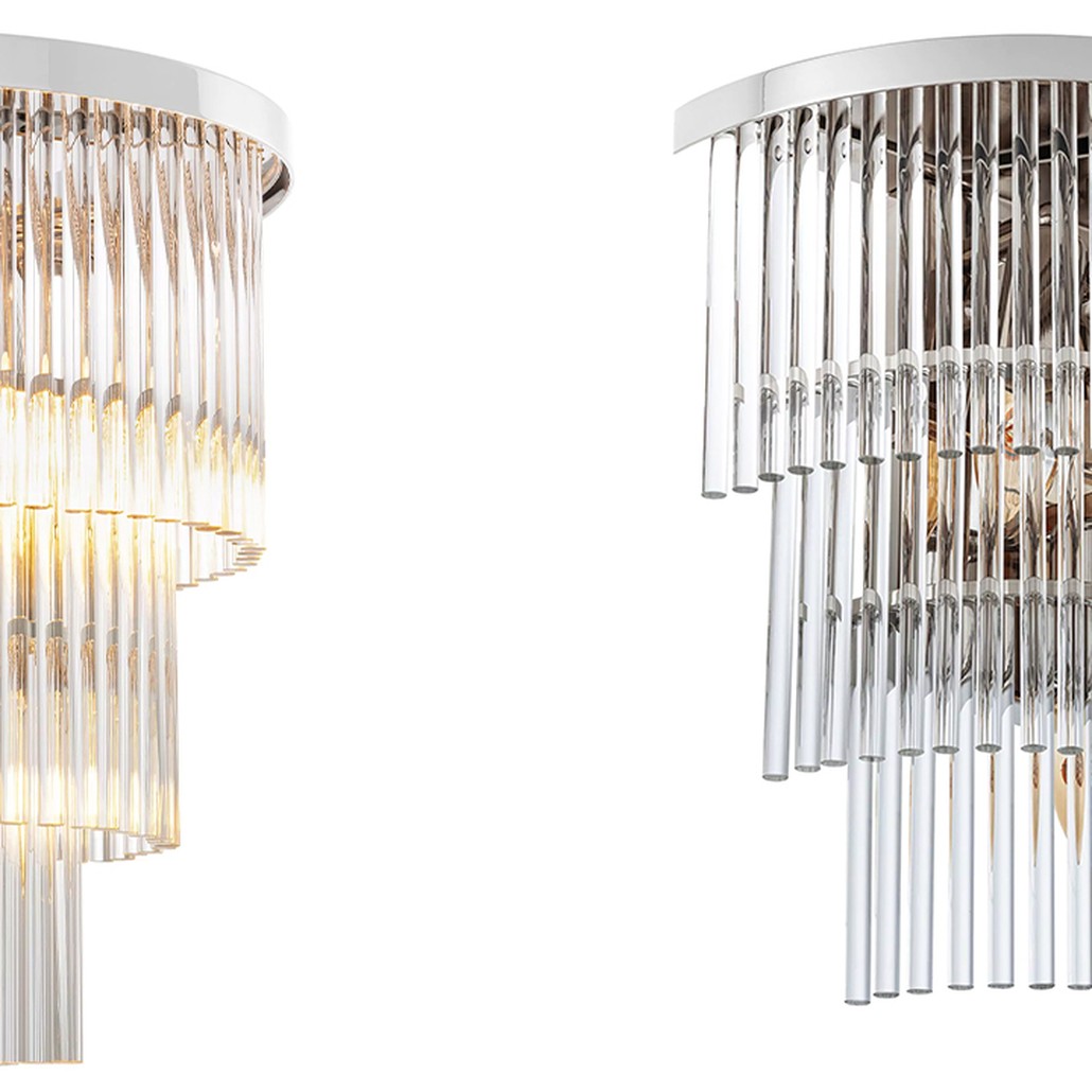Бра Eichholtz Wall Lamp East Nickel
