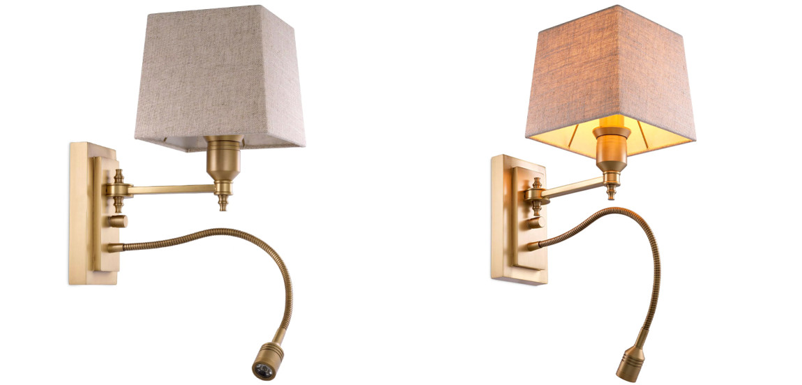 Бра Eichholtz Wall Lamp Ellington Brass