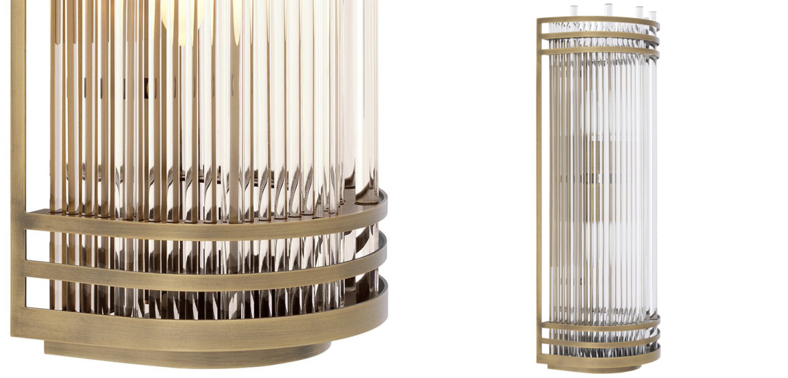 Бра Eichholtz Wall Lamp Gulf L Brass