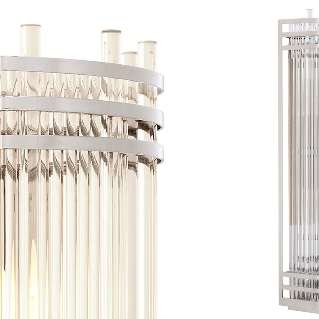Бра Eichholtz Wall Lamp Gulf L Nickel