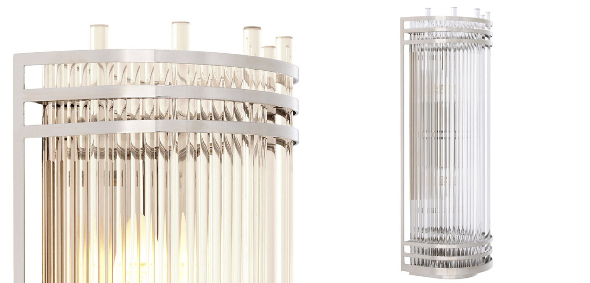 Бра Eichholtz Wall Lamp Gulf L Nickel