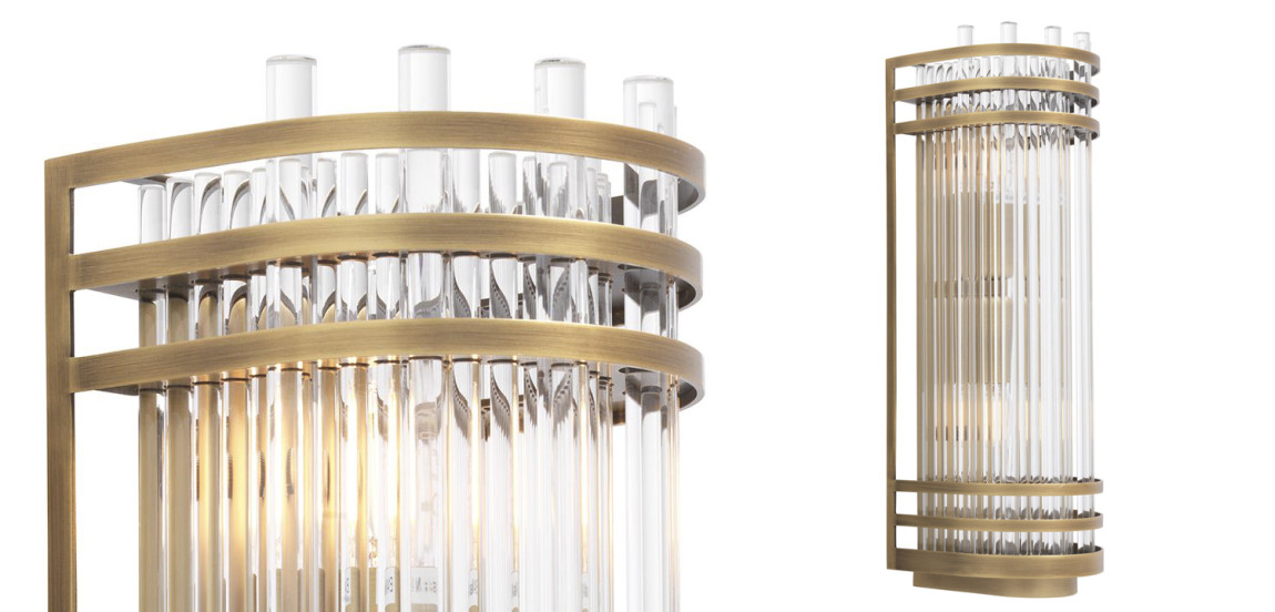 Бра Eichholtz Wall Lamp Gulf S Brass