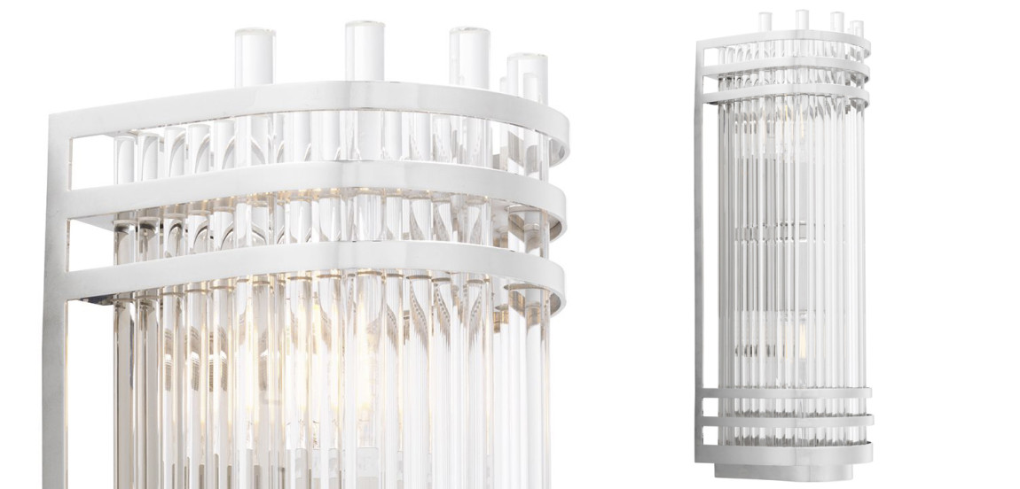 Бра Eichholtz Wall Lamp Gulf S Nickel