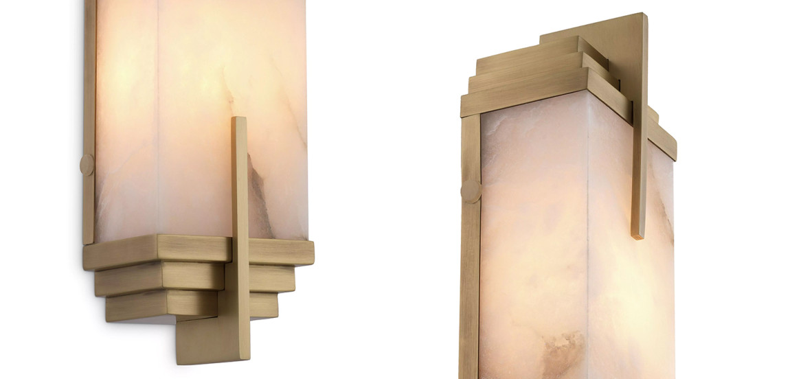 Бра Eichholtz Wall Lamp Harman Brass