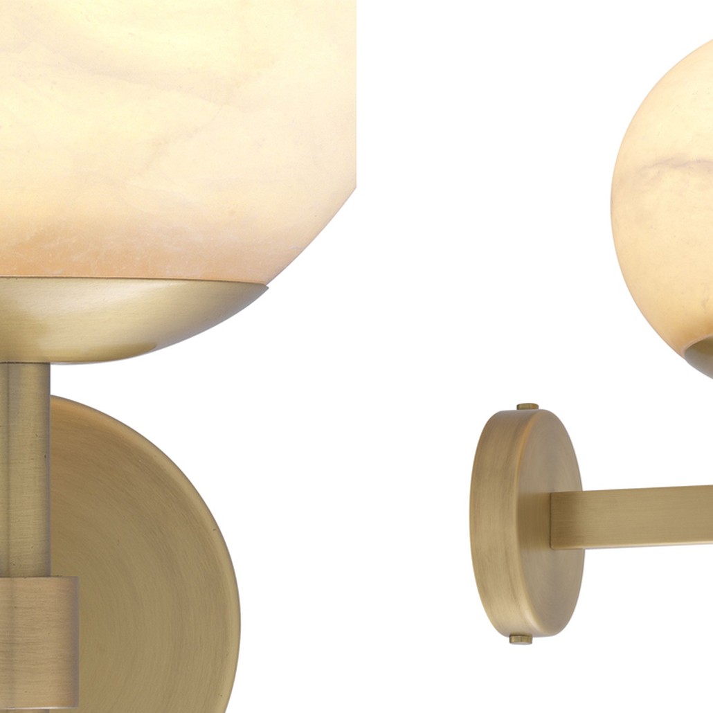 Бра Eichholtz Wall Lamp Jade alabaster
