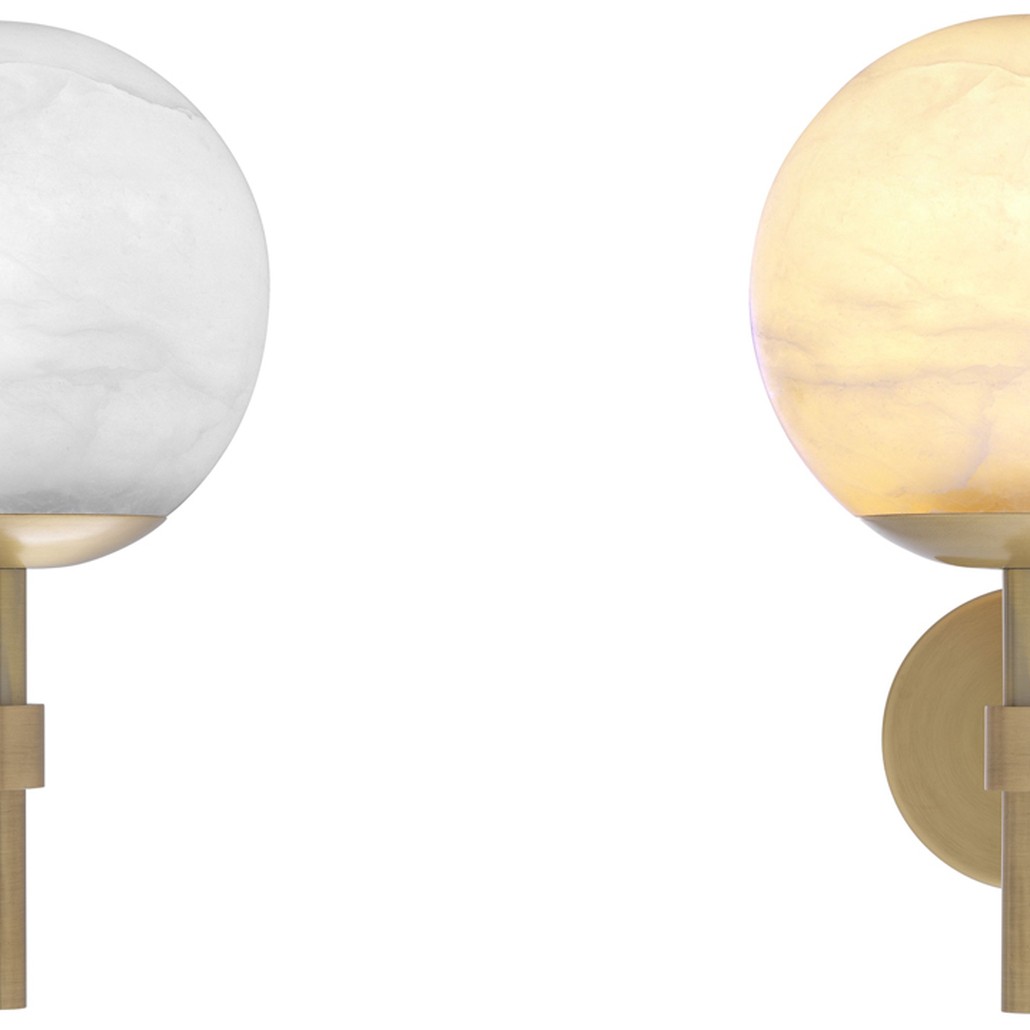 Бра Eichholtz Wall Lamp Jade alabaster