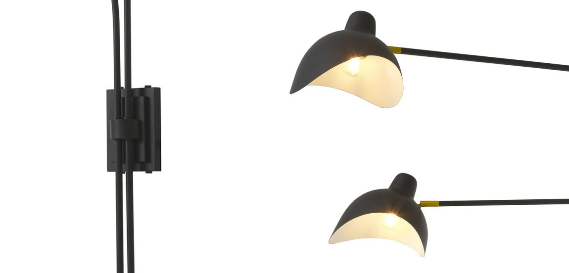 Бра Eichholtz Wall Lamp Mitch Black