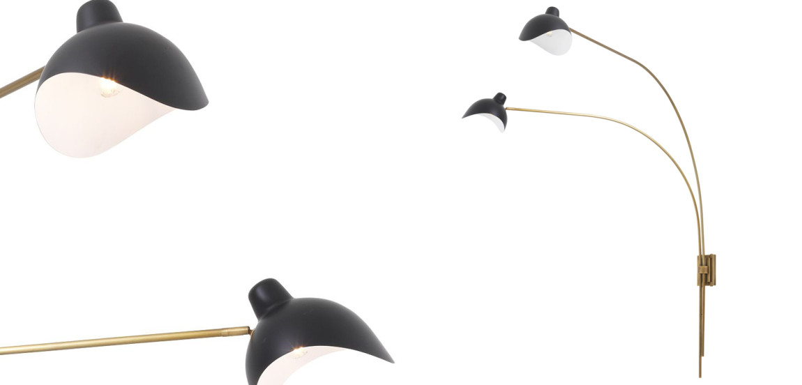 Бра Eichholtz Wall Lamp Mitch Brass