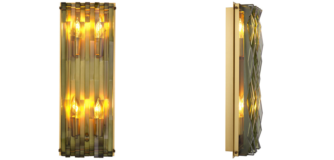 Бра Eichholtz Wall Lamp Nuvola L Green