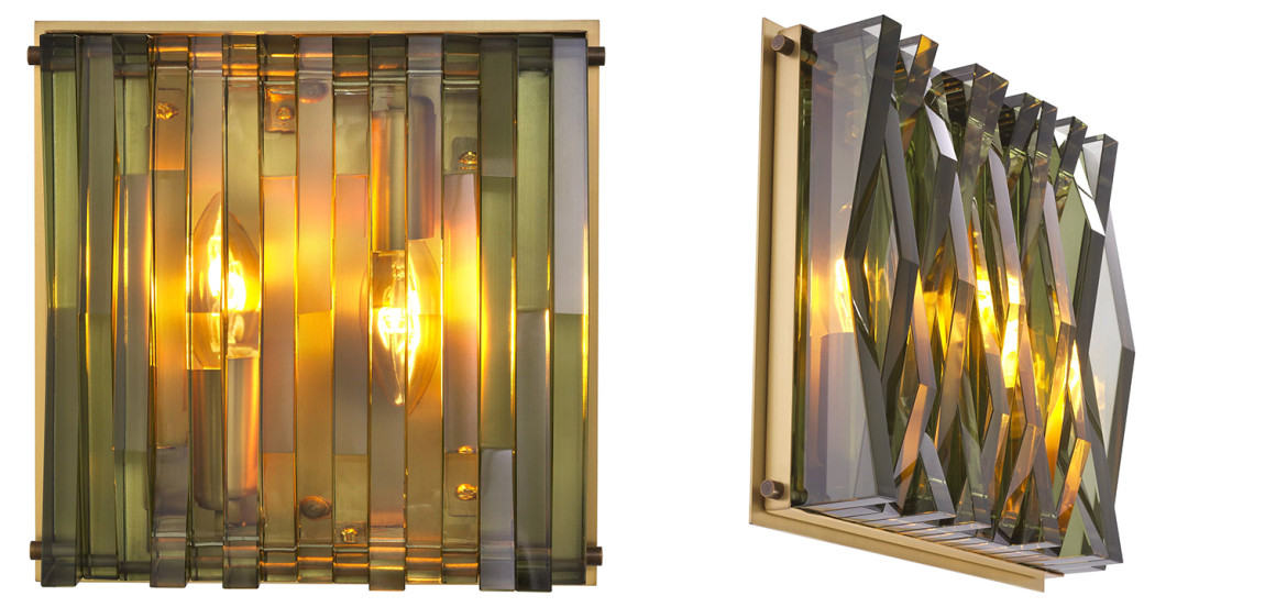 Бра Eichholtz Wall Lamp Nuvola S Green