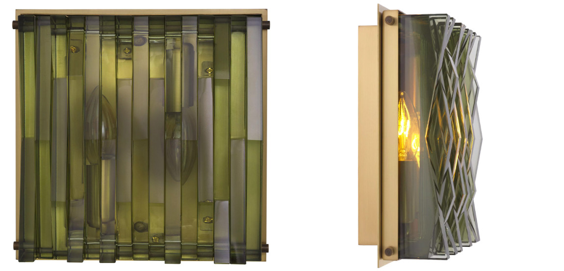 Бра Eichholtz Wall Lamp Nuvola S Green