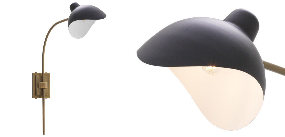 Бра Eichholtz Wall Lamp Pelham Brass