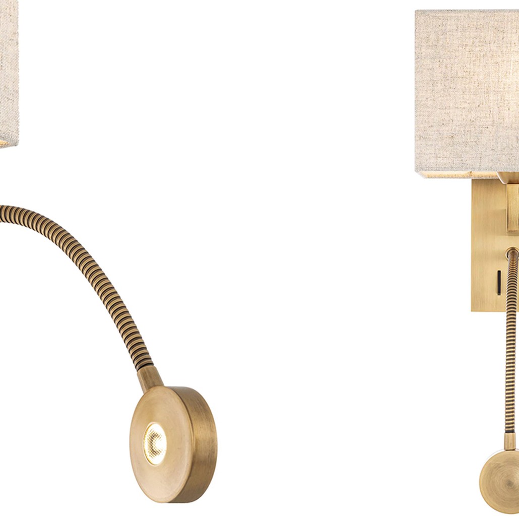 Бра Eichholtz Wall Lamp Reading Linen