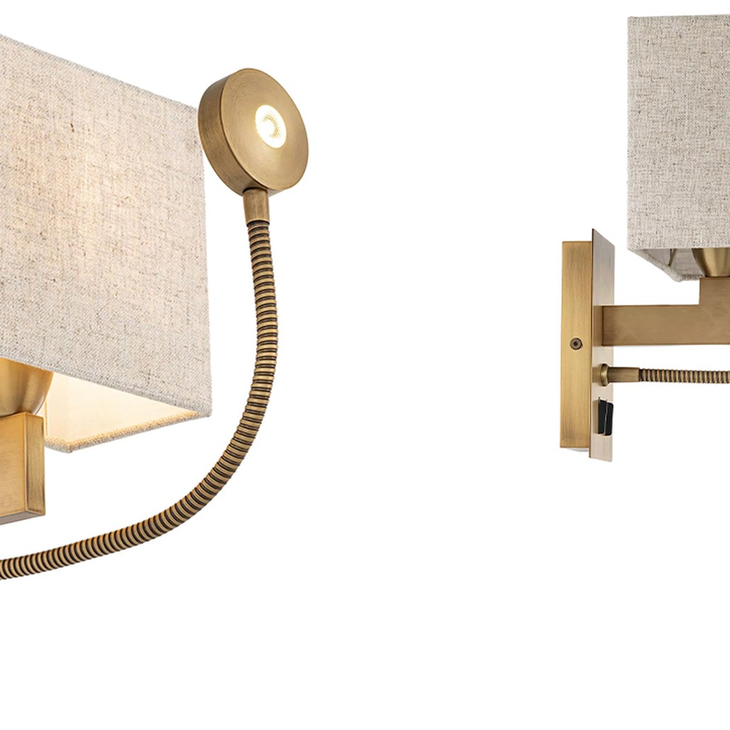 Бра Eichholtz Wall Lamp Reading Linen