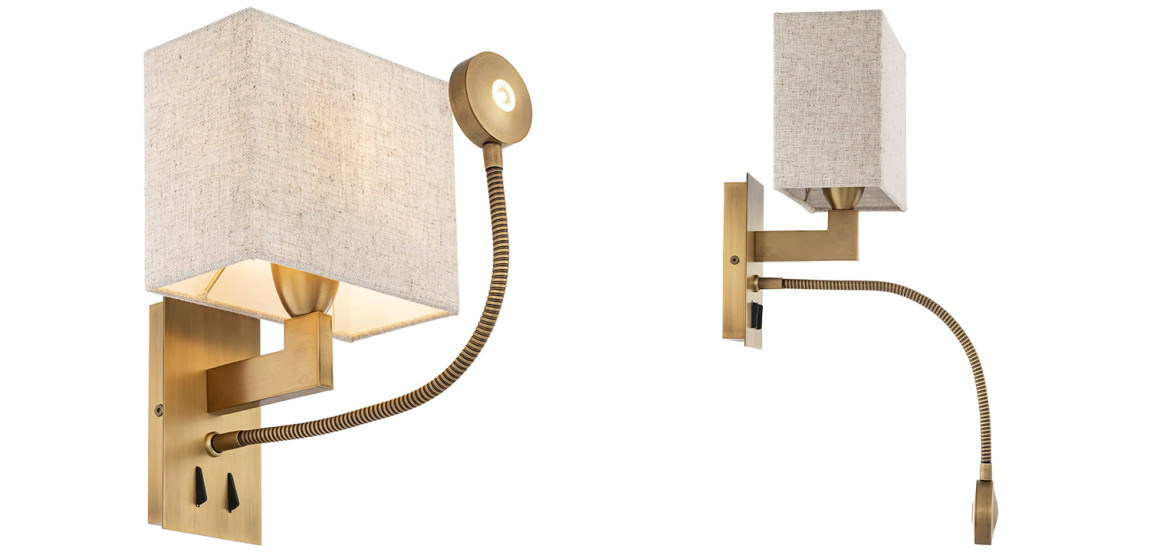 Бра Eichholtz Wall Lamp Reading Linen