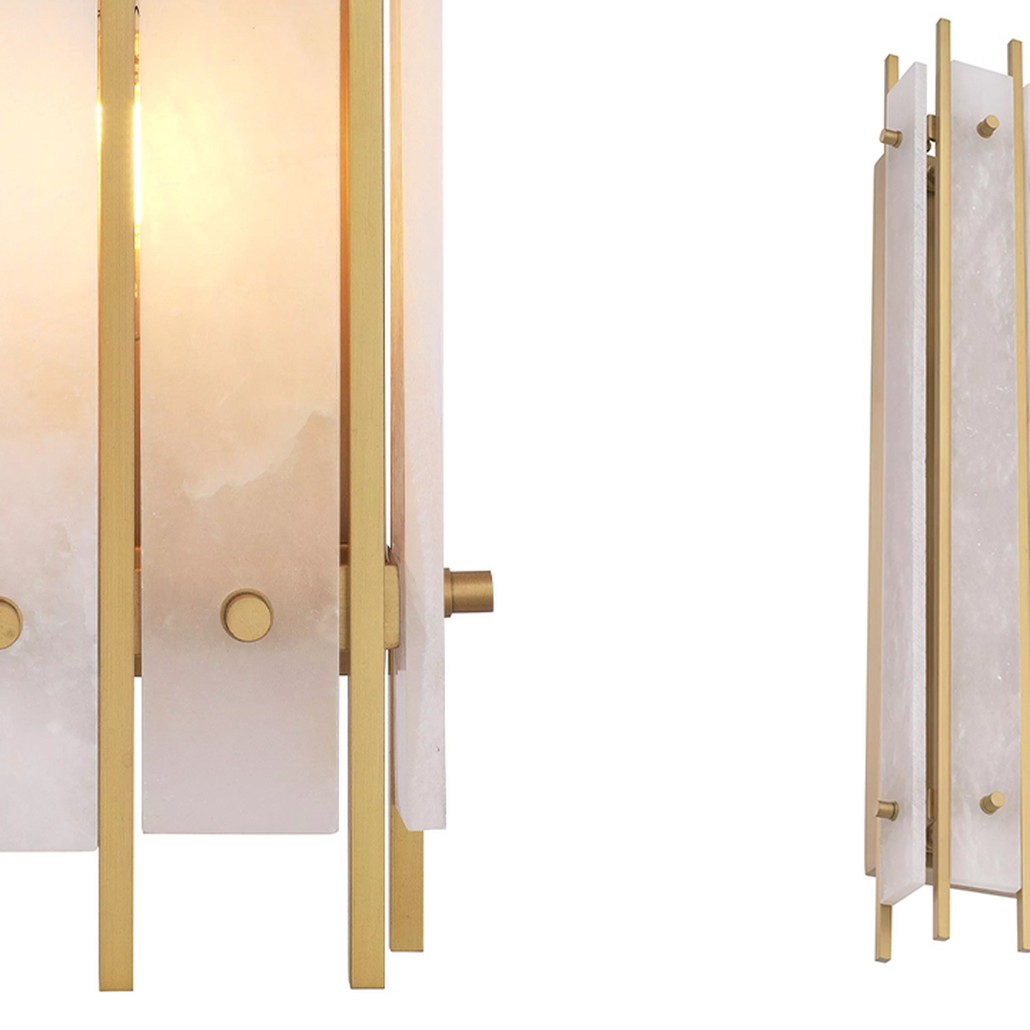 Бра Eichholtz Wall Lamp Sparks L Alabaster