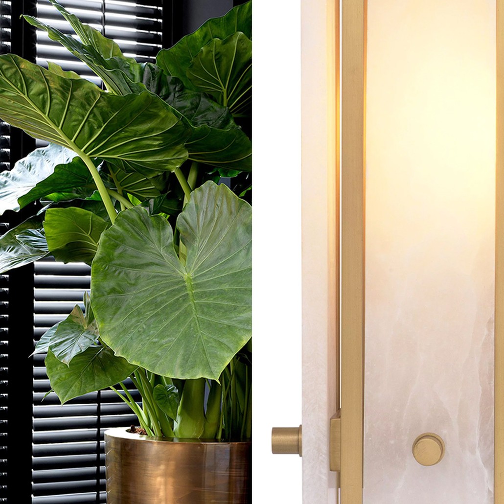 Бра Eichholtz Wall Lamp Sparks S Alabaster