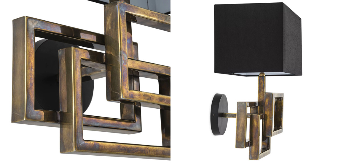 Бра Eichholtz Wall Lamp Windolf Vintage Brass