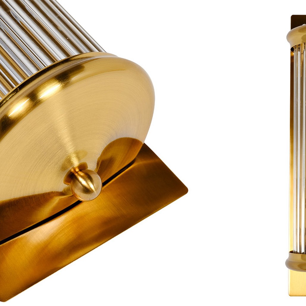 Бра Einar Glass TUBE Gold