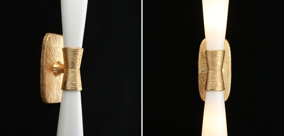 Бра Empress Two-sided Gold Хрустальное