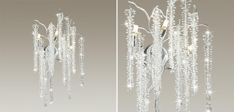 Бра Fairy Tree Silver на 3 лампы