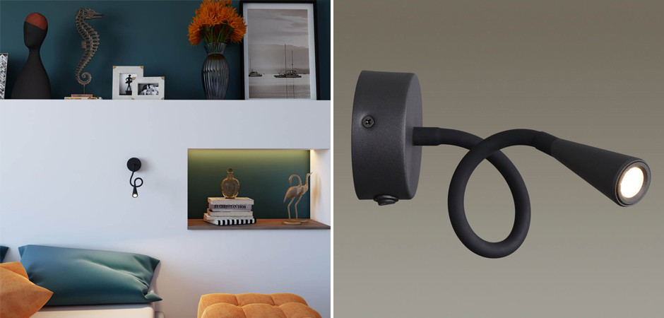 Бра Flexibility Черное